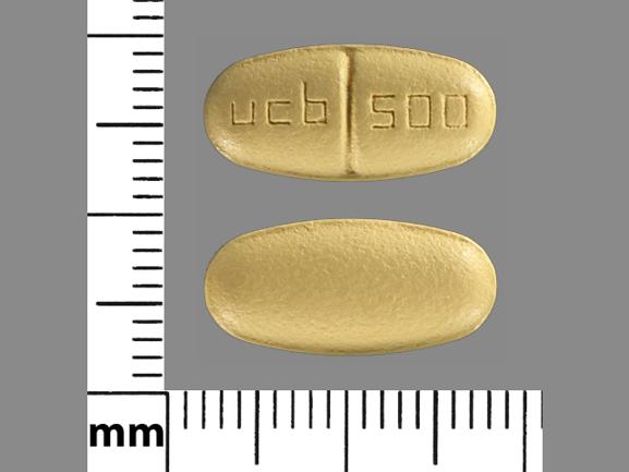 Pill ucb 500 is Keppra 500 mg